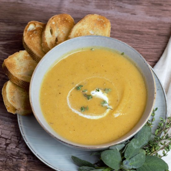 Roasted Butternut Squash Soup