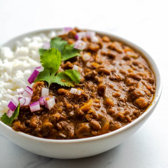 Black Lentils Curry