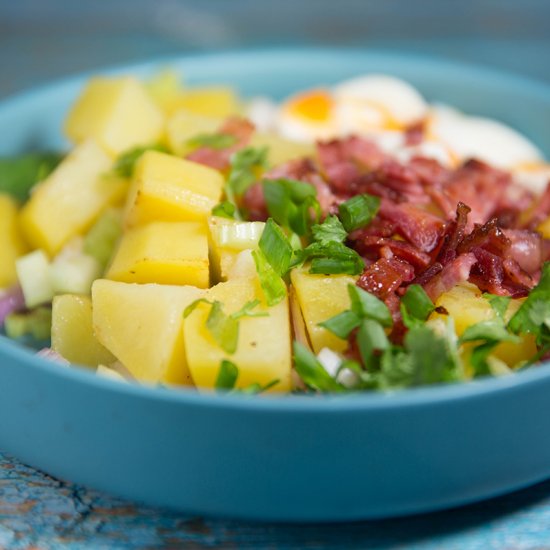 POTATO SALAD WITH BACON