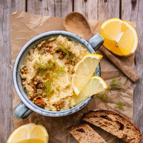 Fennel and yoghurt dip