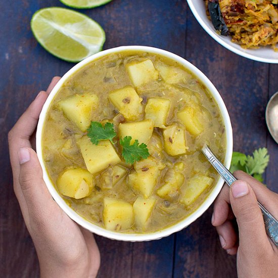 Aloo Masoor Dal