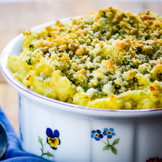 Leftover Mashed Potato Soufflé