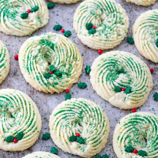 Butter Spritz Cookies