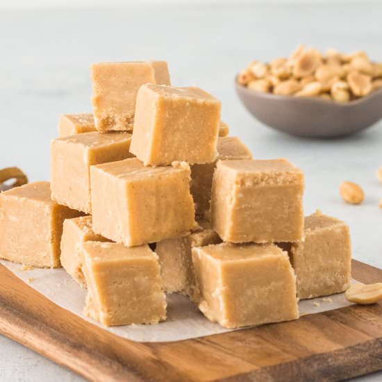 3-Ingredient Peanut Butter Fudge