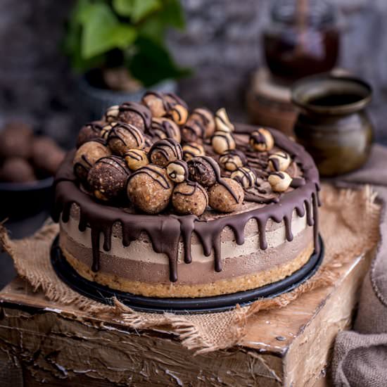 Hazelnut coffee cake