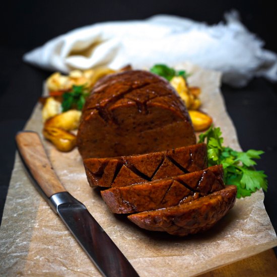 Vegan Maple Glaze Holiday Roast