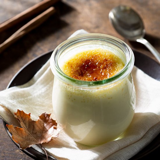 Bruleed Chai-Spiced Pots de Creme