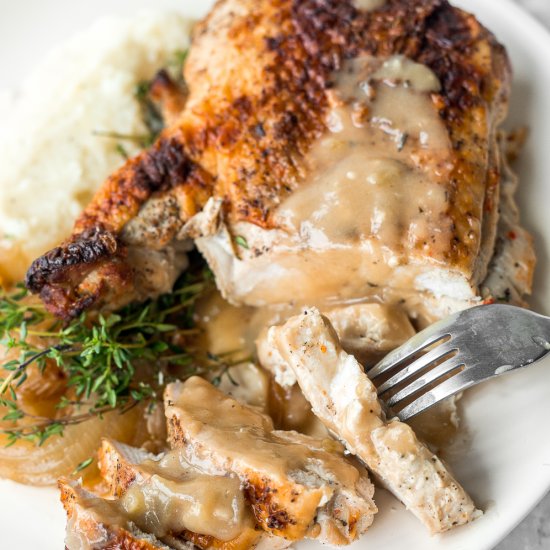 Easy Juicy Roasted Turkey Breast