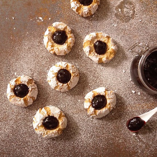 Amaretti Thumbprints