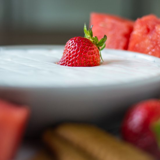 Coconut Cream Fruit Dip