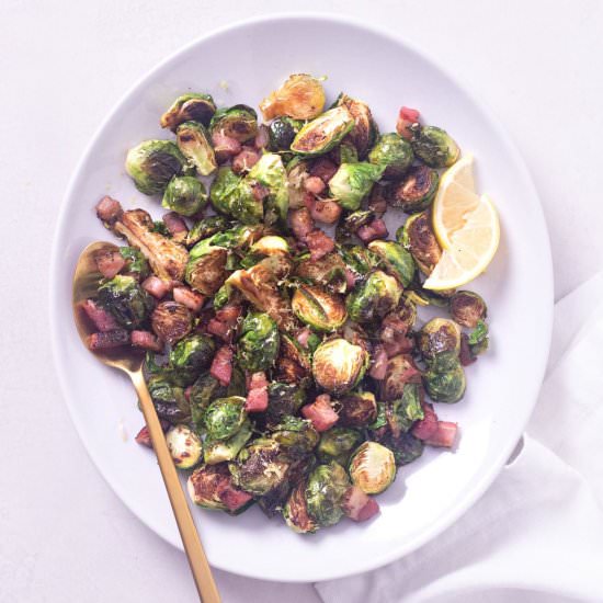 Brussels Sprouts with Pancetta