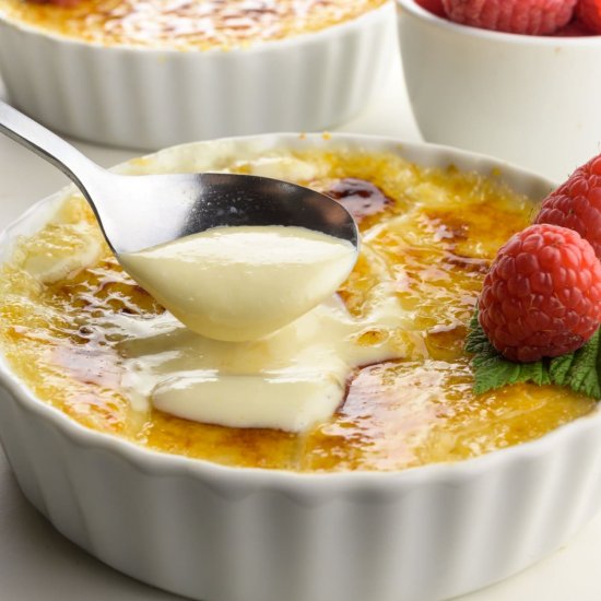 Vegan Creme Bruleee Recipe