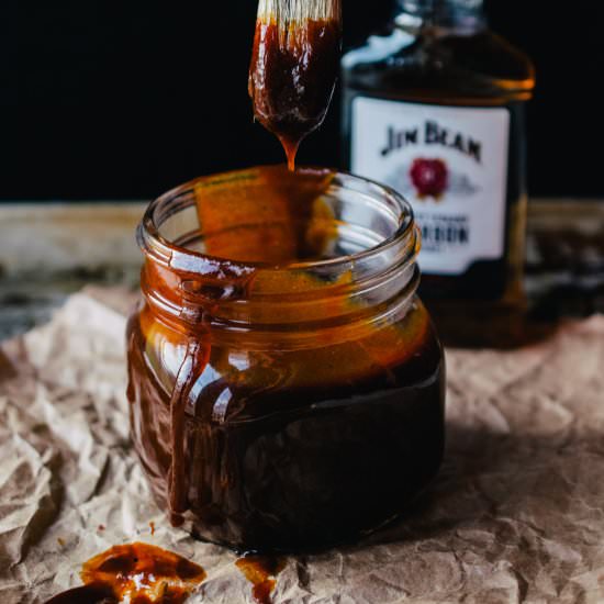 Easy Honey Bourbon Barbecue Sauce