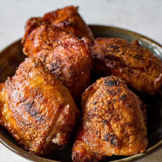 Smoked Chicken Thighs