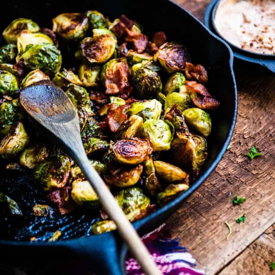 Smoked Brussels Sprouts