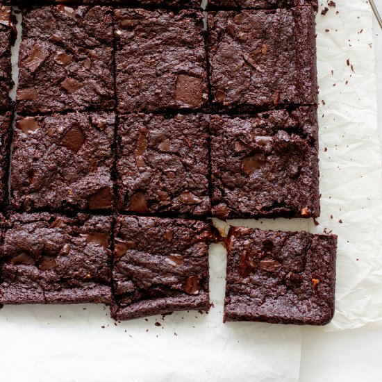 Vegan and Gluten Free Brownies