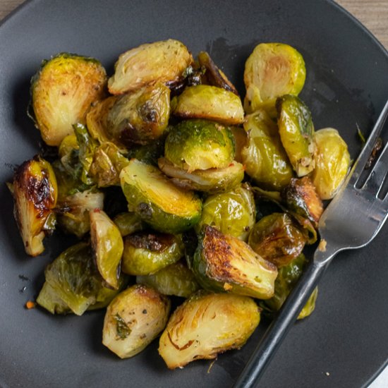 Easy Roasted Brussels Sprouts