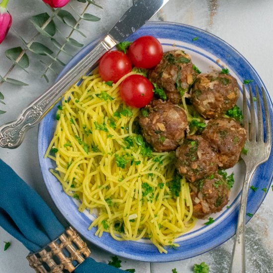 Beef-Spinach Mini-Meatloaves GF