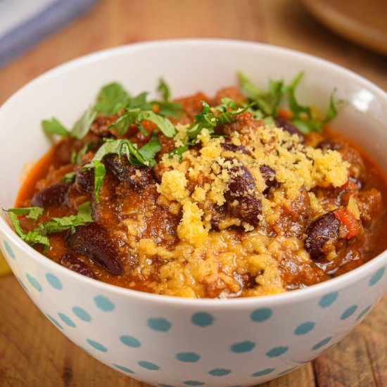 Electric Skillet Chili