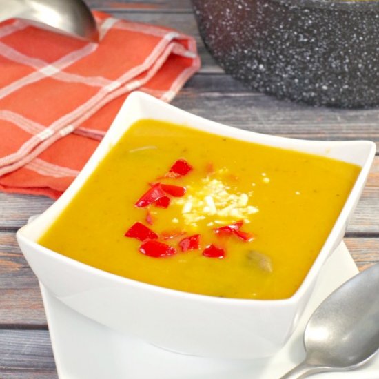 Healthy Pumpkin Soup (no cream)