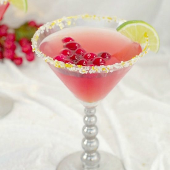 Cranberry Cosmo Mocktail