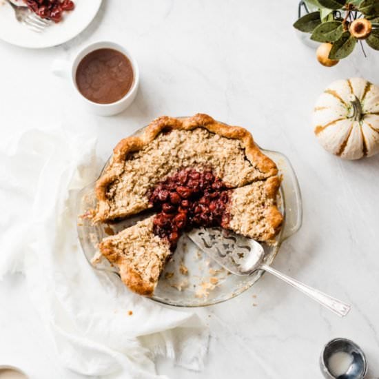 Bourbon Cherry Pie