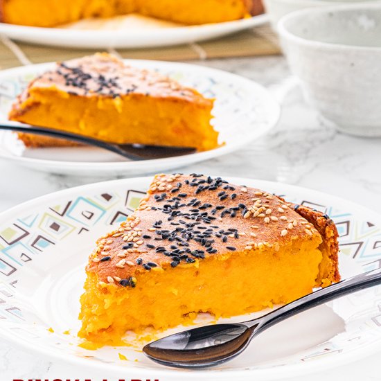 kabocha pumpkin & coconut milk cake