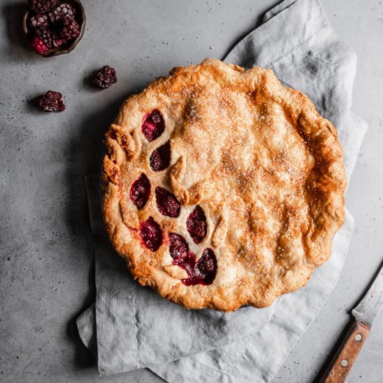 Blackberry Ginger Pie