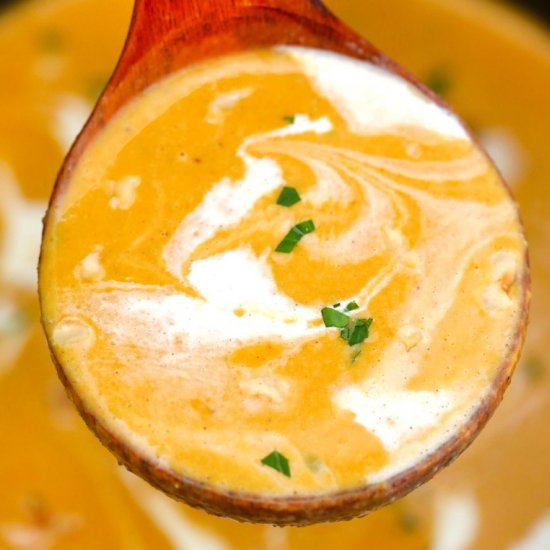 Slow Cooker Butternut Squash Soup