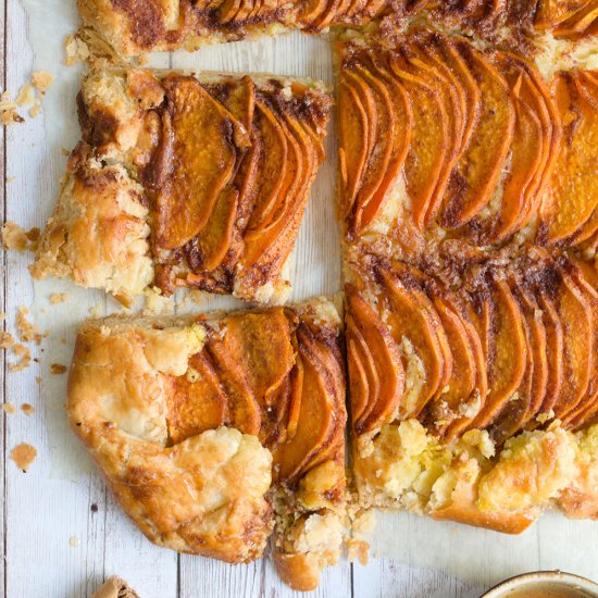 Maple sweet potato galette