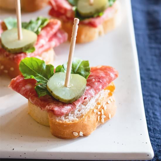 Salami Party Appetizer