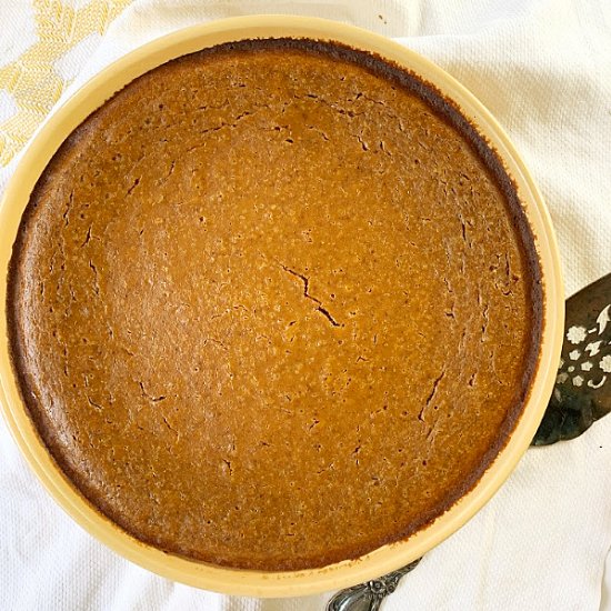 Crustless Pumpkin Pie