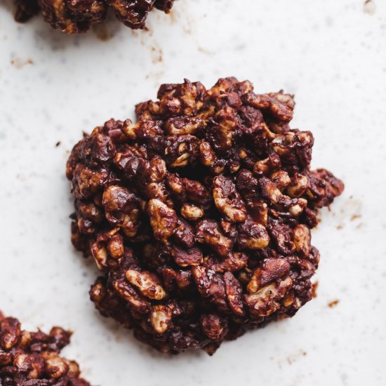 no bake chocolate caramel cookies