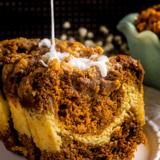 Pumpkin Cream Cheese Bread