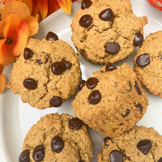 Pumpkin Chocolate Chip Muffins