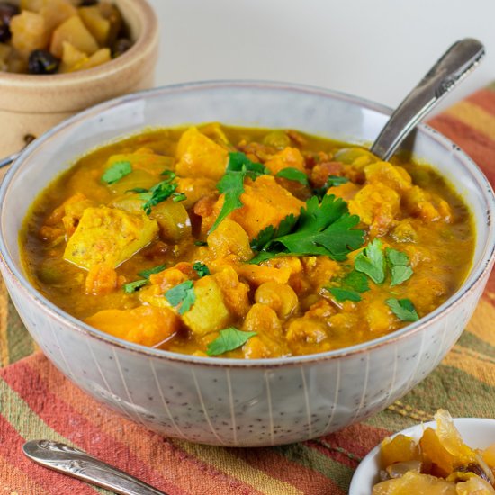 Chicken Curry with Sweet Potatoes