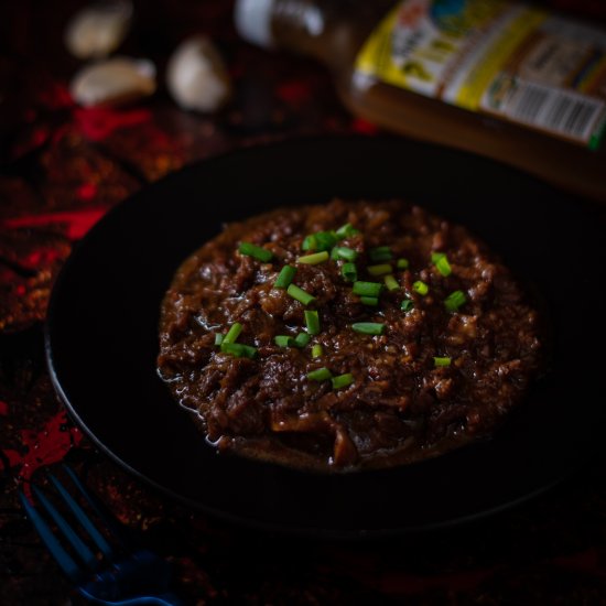 Saucy Shredded Beef Tapa