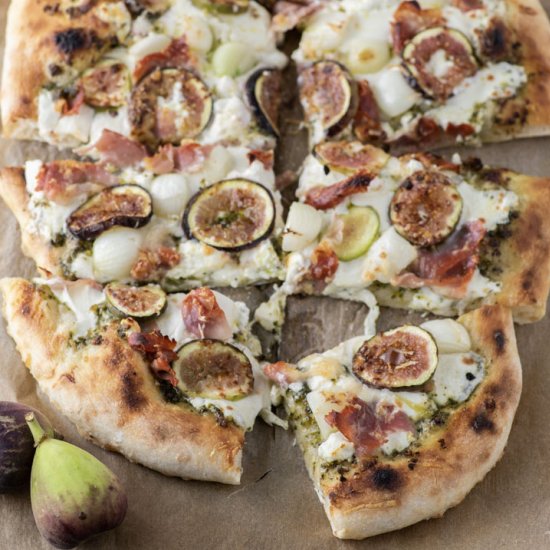 Fig Prosciutto Pizza