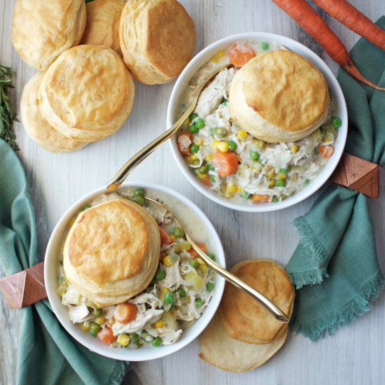 Slow Cooker Chicken Pot Pie