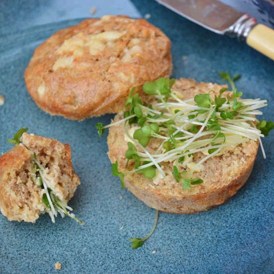 Savoury Cheese & Apple Muffins