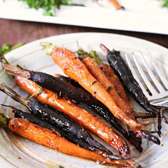 Maple Roasted Carrots