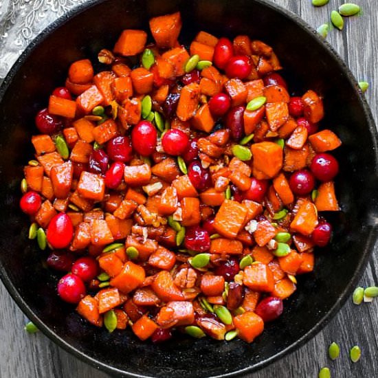 Honey Roasted Sweet Potatoes