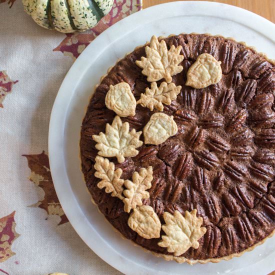 Chocolate Pecan Tart