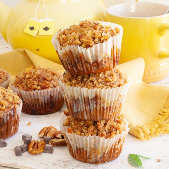 Best pecan and banana muffins ever