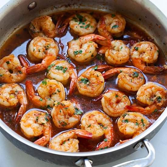 Spicy Beer Shrimp