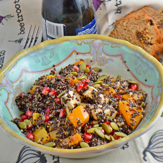 Pomegranate Pumpkin Salad