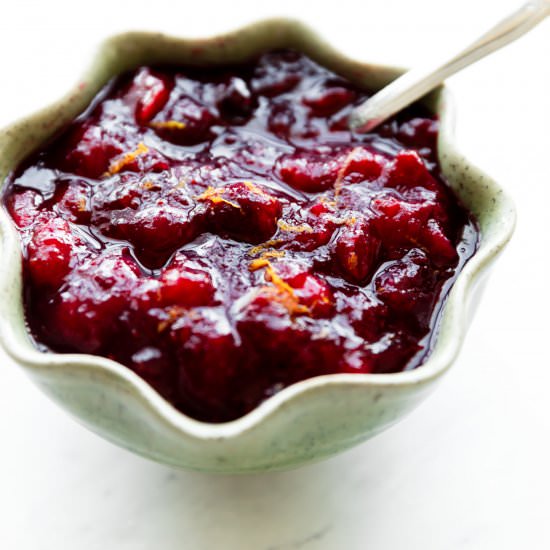 Our Favorite Cranberry Sauce Recipe