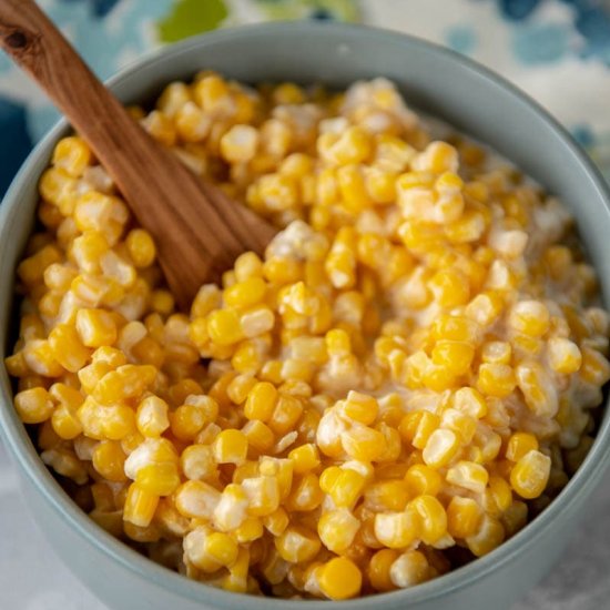 Slow Cooker Creamed Corn