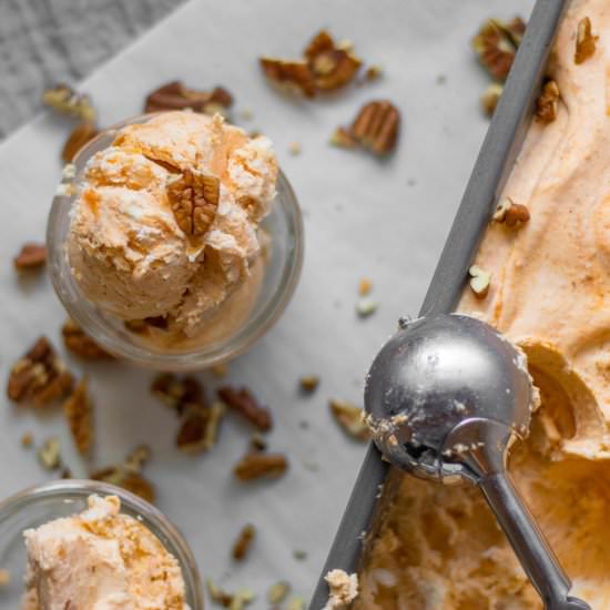 no churn pumpkin ice cream