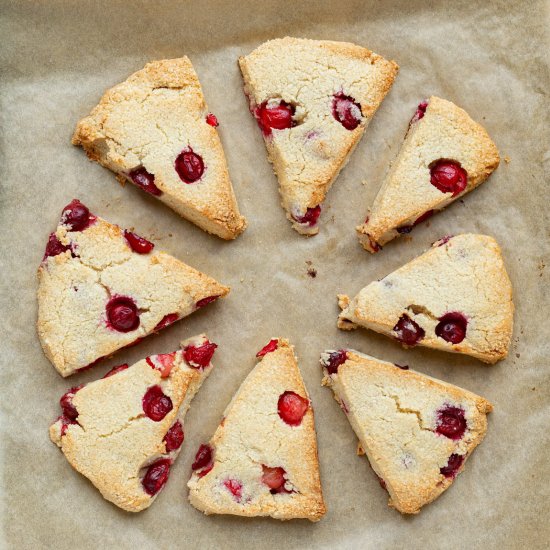 Cranberry Orange Scones